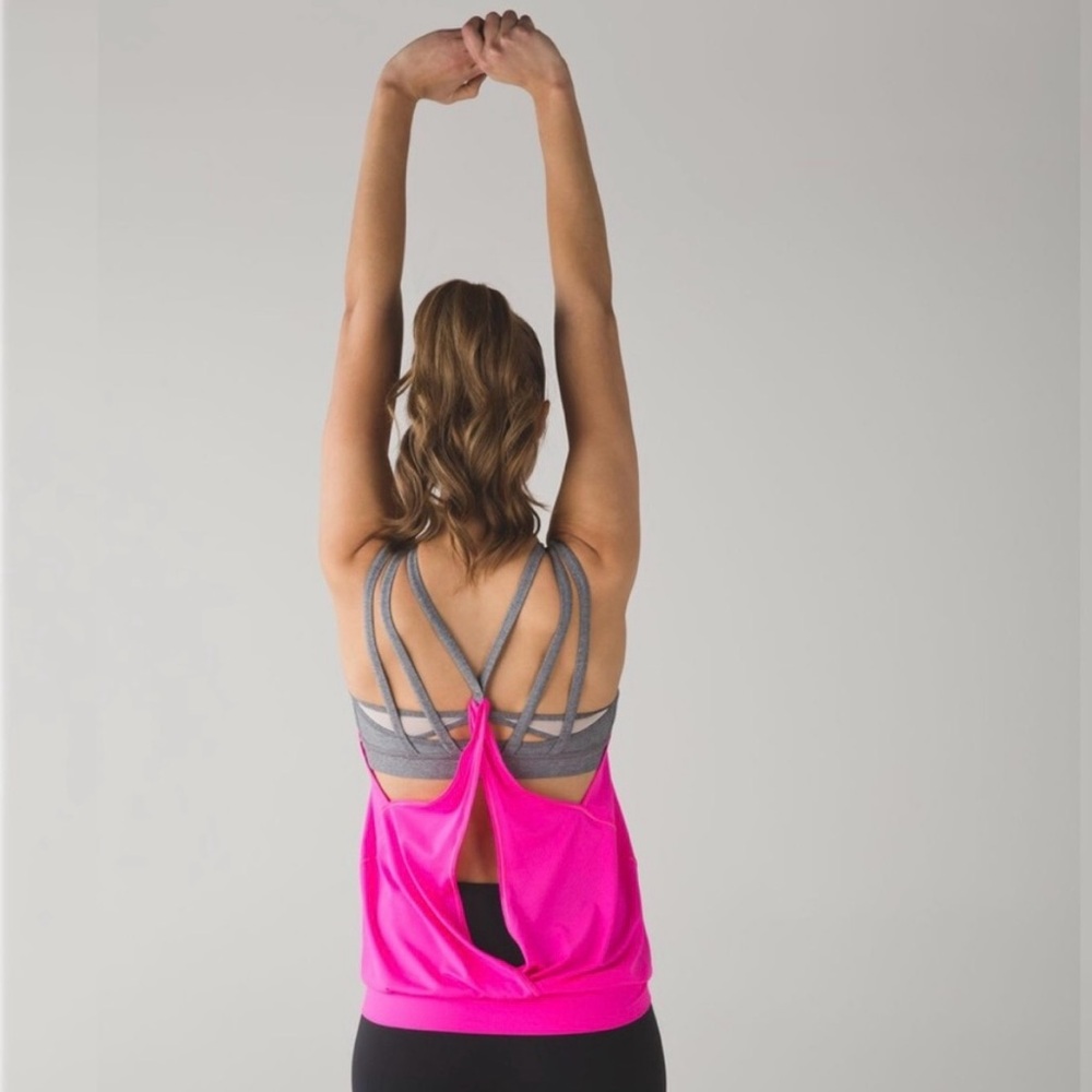 Lululemon No Limits Hot Pink Tank
